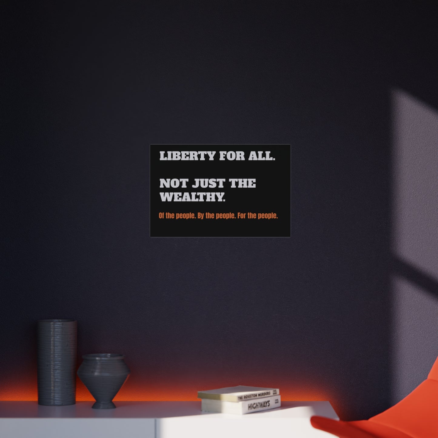Foam Core Protest Sign – Lightweight, Bold, and Built for Action