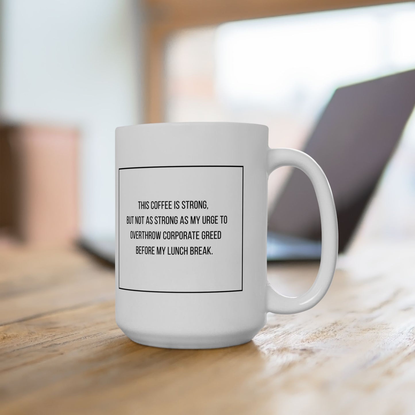 Urge to Overthrow Ceramic Mug, (11oz, 15oz)