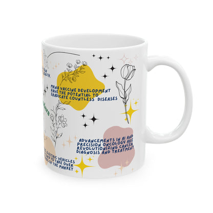 The Future is Inevitable Ceramic Mug, (11oz, 15oz)