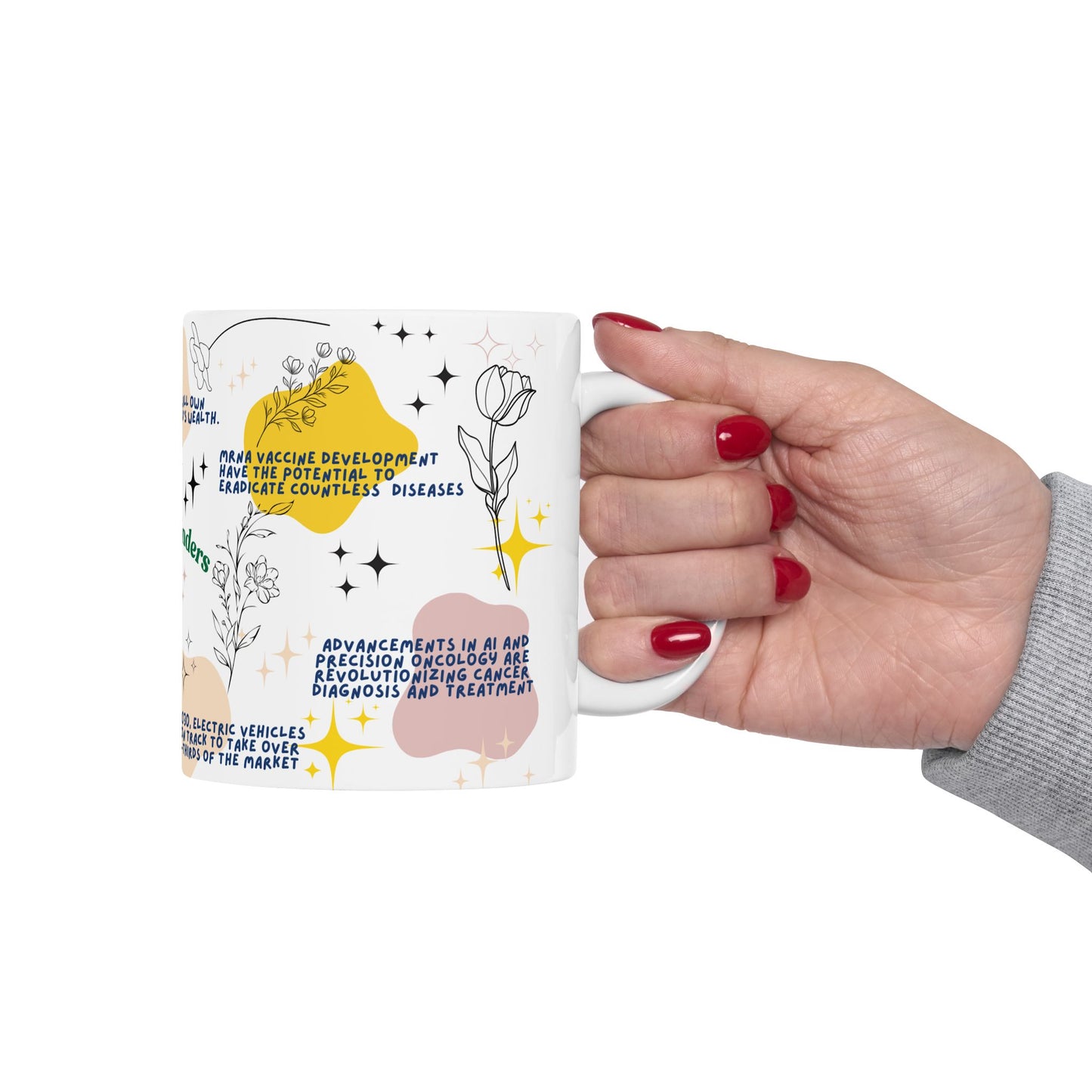 The Future is Inevitable Ceramic Mug, (11oz, 15oz)