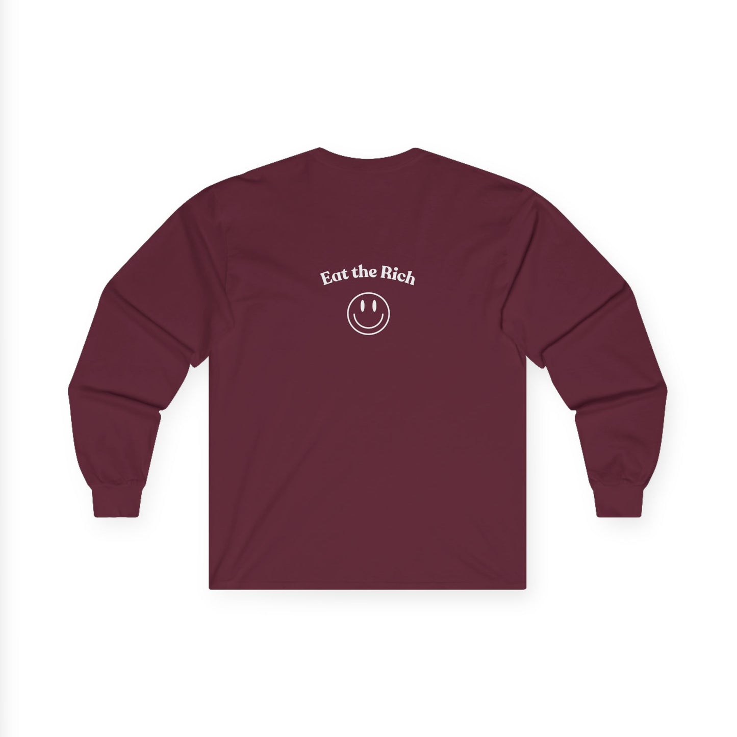 Eat the Rich Long Sleeve Tee – A Classic for the Revolution