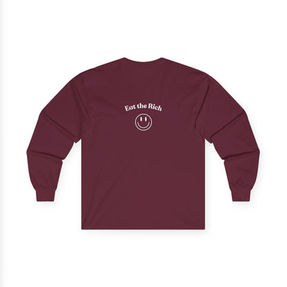 Eat the Rich Long Sleeve Tee – A Classic for the Revolution