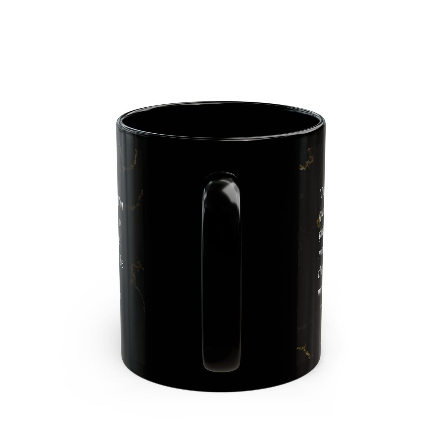 The Mediocre White Man Confidence Black Mug (11oz, 15oz)