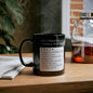 Mediocre White Man Daily Affirmations Black Mug (11oz, 15oz)