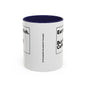 Eat the Rich. But First, Coffee – Accented Ceramic Mug
