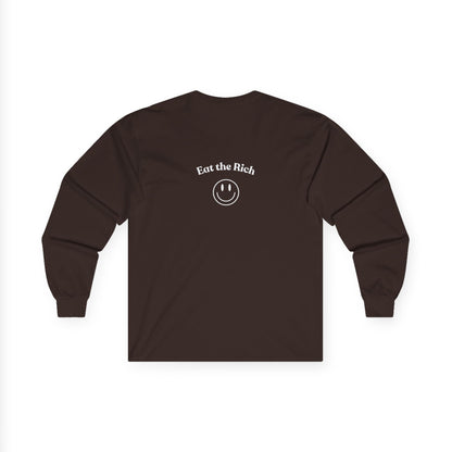 Eat the Rich Long Sleeve Tee – A Classic for the Revolution