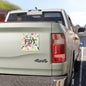 FDT Car Magnet – A Floral Warning for Those Who Played Themselves