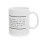 Throw my Laptop Ceramic Mug, (11oz, 15oz)