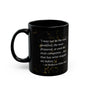 The Mediocre White Man Confidence Black Mug (11oz, 15oz)
