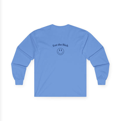 Eat the Rich Long Sleeve Tee – A Classic for the Revolution