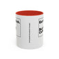 Eat the Rich. But First, Coffee – Accented Ceramic Mug