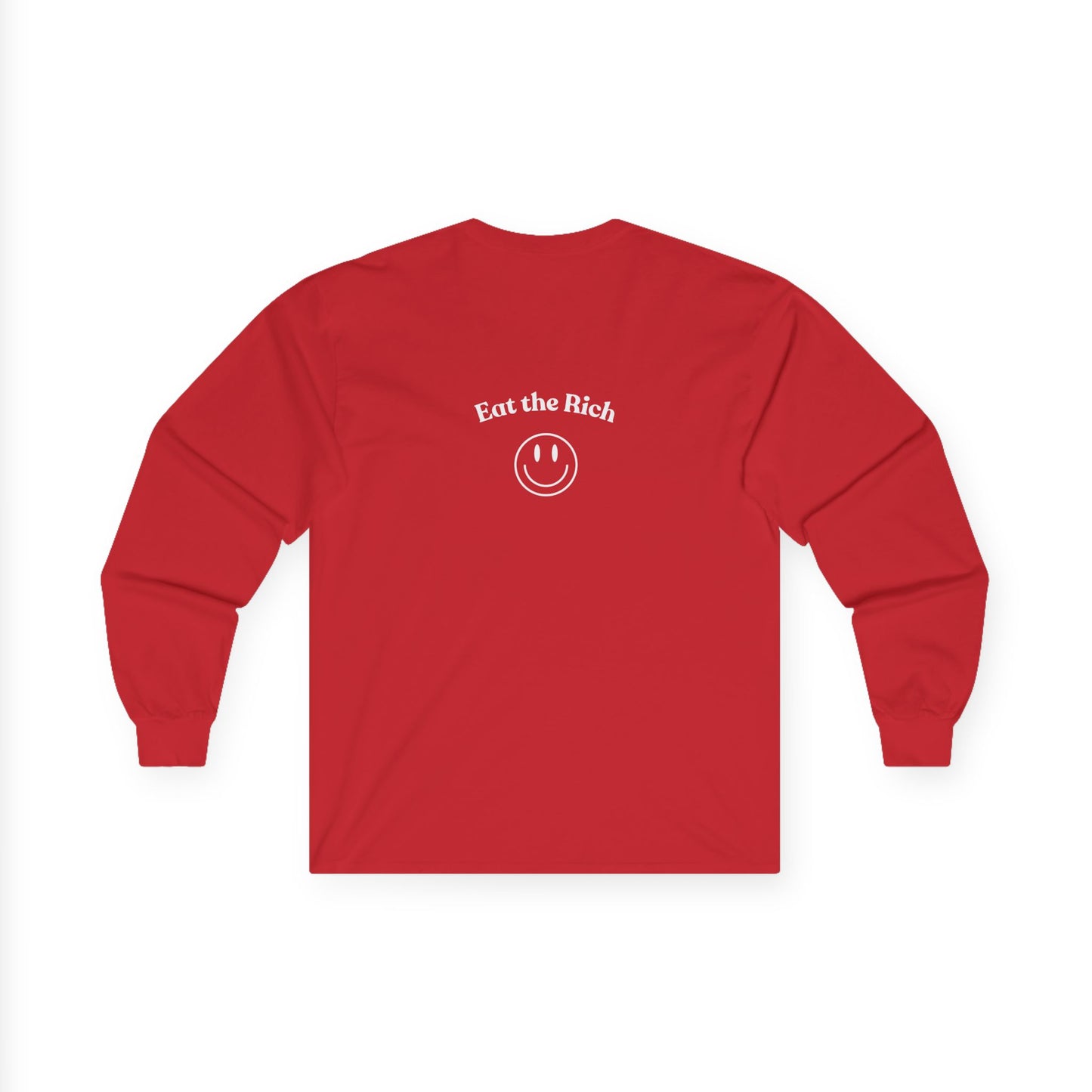 Eat the Rich Long Sleeve Tee – A Classic for the Revolution